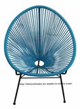 Metal Replica Rattan Lounge Acapulco Garden Outdoor Leisure Beach Chairs
