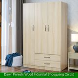 2018 Hot Selling 2 Doors MDF Wardrobe for Bedroom Furniture