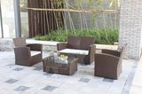 Hot Sell Wicker Sofa Outdoor Garden Furniture Rattan Patio Sofa