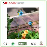 Decorative Metal Lovely Dragon Figurine Garden Stake for Garden Ornaments