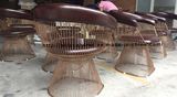 Metal Leisure Outdoor Restaurant Classic Furniture Wire Dining Chair