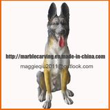 Custom Made Family Dog Statues Memorial Ma1701