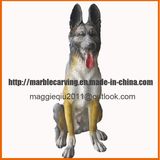 Custom Made Family Dog Statues Memorial Ma1701