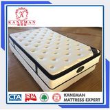 10 Inch Single Hotel Mattress PU Foam Pillow Top Pocket Spring Bouncing
