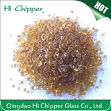 Oval Shape Without Hole Decorative Colored Glass Pebble