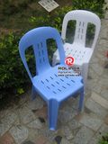 Plastic Chair Without Arm of Different Colors