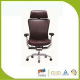 Flash Furniture High Back Full Leather Chair Chrome Base