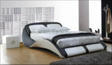 Comfortable Home Furniture Leather Bed Soft Bed