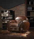 2017 American Country Style Hotel Wooden Sofa with Leather Finish for Home