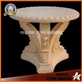 Stone Garden Furniture Marble Top coffee Table for Home Decoration