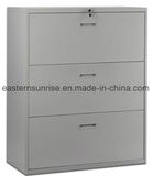 Office Use Three Drawer Metal Steel Iron Storage Filing Cabinet
