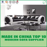 Modern Unique Circle Armrest Living Room L Shape Sofa