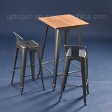 Antique High Table High Stool Bar Table and Chair Furniture (SP-BT701)
