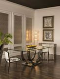 High Quality Tempered Glass Dining Table