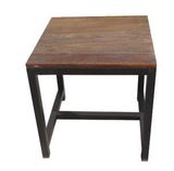 Recycled Elm Furniture Side Table