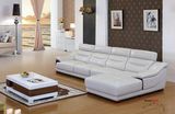 Italian Leather Sofa Set, Corner Sofa, Leather Sofa Factory (608)