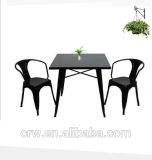 Hot Selling Powdercoating Outdoor Tolixs Chair and Table