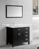 Artificial Stone Basin Solid Wood Cabinet in Bathroom