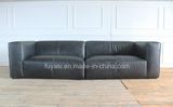 Vintage Black Color Three Seater Sofa