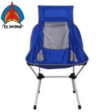 EL Indio Portable Lightweight Folding High Back Camping Chair with Headrest for Outdoor Travel, Beach, Picnic, Backpacking