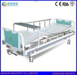 ISO/CE Medical Equipment Manual Double Crank Central-Controlled Nursing Hospital Beds