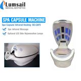 White Body Slimming Hydro- Therapy Infrared SPA Capsule