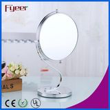 Fyeer Modern Round Double Side Desktop Brass Makeup Mirror (M5208)