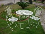 2013 Vintage light Weight Folading Wrought Irons Antirust Metal Garden Decorative Outdoor Furniture