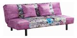 Two Folded Fabric Sofabed in Classic Design