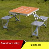 Aluminum Outdoor Tables and Chairs, Multi-Purpose Folding Tables and Chairs