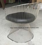 Modern Metal Leisure Furniture Restaurant Cushion Outdoor Wire Chair