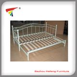 Folding Metal Day Bed with Wood Slats (dB002)