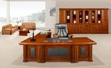 Arc Shaped Luxury Wooden Boss Large Executive Table
