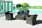 Outdoor Patio Wicker Rattan Sofa Garden Las Lounge Home Hotel Office Sofa (J615)