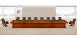 Hyper Large Government Boardroom Conference Room Meeting Table