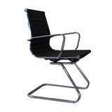 Visitor / Office Chair with Chrome Steel Frame and High Density Foam Inside (60037)