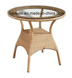 Outdoor / Garden / Patio/ Rattan& Aluminum Table HS6080cdt-2