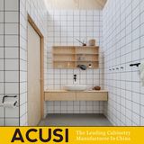 Hotel Waterproof Commercial Wooden Bathroom Vanity Cabinet (ACS1-W92)