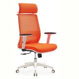 Modern Orange Big Boss Executive Office Desk Chair