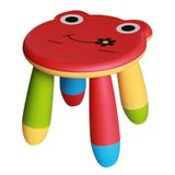 Kids Plastic Stool Chair Printed with Animal