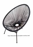 Metal Rattan Outdoor Lounge Dining Acapulco Leisure Garden Chair