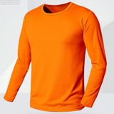 Cusatomize Men's Long Sleeve Sport Shirts Gym Sport training Dry Fit Tshirt