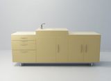 King Series (CT+WB+YG+ZG) Dental Cabinet