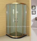 Golden Color Aluminum Frame Shower Enclosure (A-871)