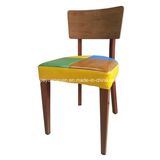 Metal Restaurant Furniture Dining Chair with Wood Back (JY-R42)