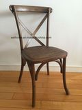 High Quality Cross Back Chair in Brown Color