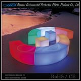 PE Plastic Illuminated Color Changing LED Bar Furniture