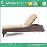 Classical Rattan Sunlounger Modern Sun Lounge Pool Sun Lounge (Magic Style)