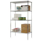 Metal Chrome Restaurant Kitchen Wire Storage Shelving with NSF Aprpoval