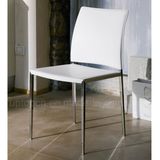 High Quality Grace Stacking Steel Leather Dining Room Chair (SP-LC212)